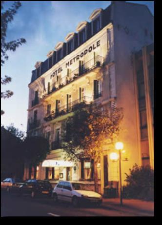 Arcantis Hotel Metropole Châtel-Guyon Exteriör bild
